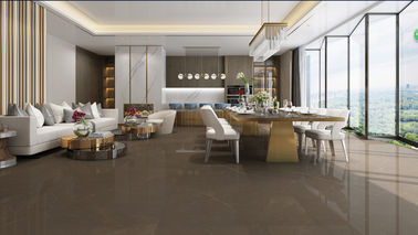 Mattonelle della porcellana delle mattonelle della lastra di Matte Finish Dack Brown 1200x2400mm Silm della fabbrica della Cina grandi