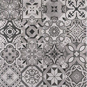 Mattonelle opache ceramiche decorative di sguardo del fiore 600x600