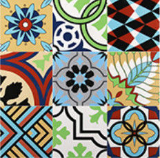 Piastrella di ceramica del bagno di Art Picture Matte Plane 10mm 60*60cm