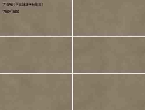 le mattonelle dell'interno Brown della porcellana di dimensione di 750x1500mm colorano le mattonelle ceramiche della parete
